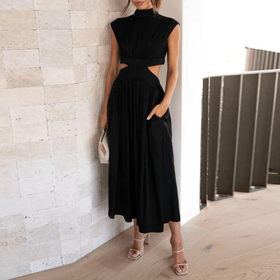 Catherine - Elegant Cutout Maxi Dress