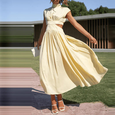 Catherine - Elegant Cutout Maxi Dress