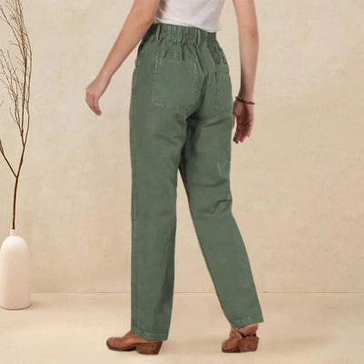 Indigo - Relaxed fit trousers