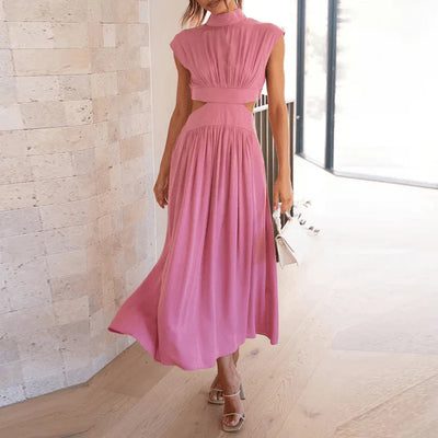 Catherine - Elegant Cutout Maxi Dress