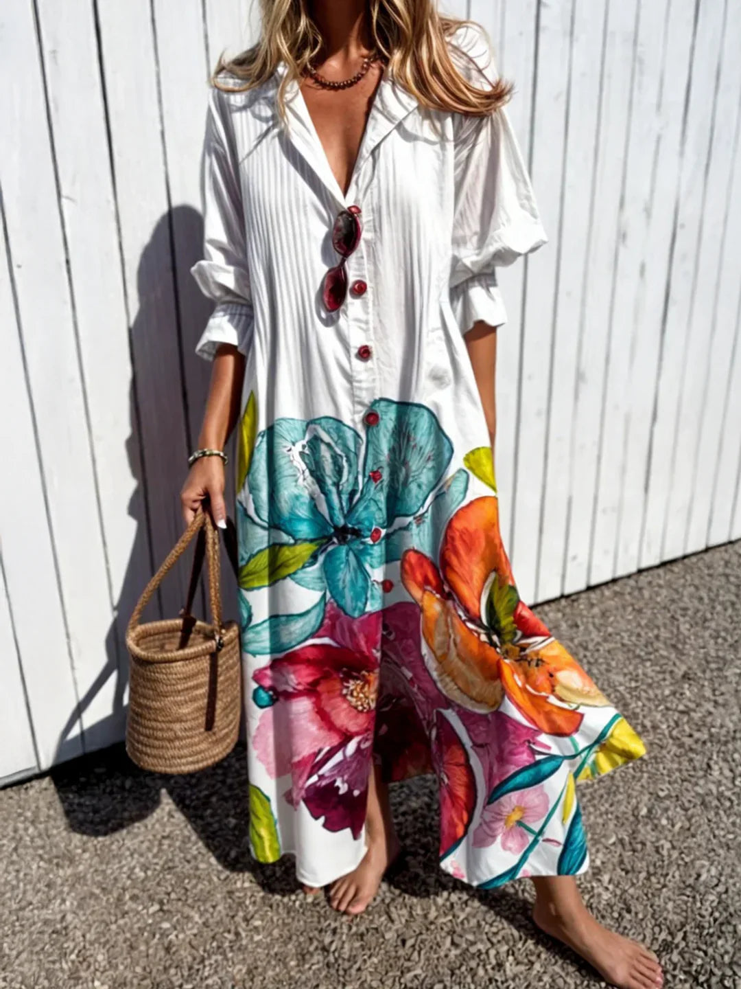 Ava - Flowy boho dress