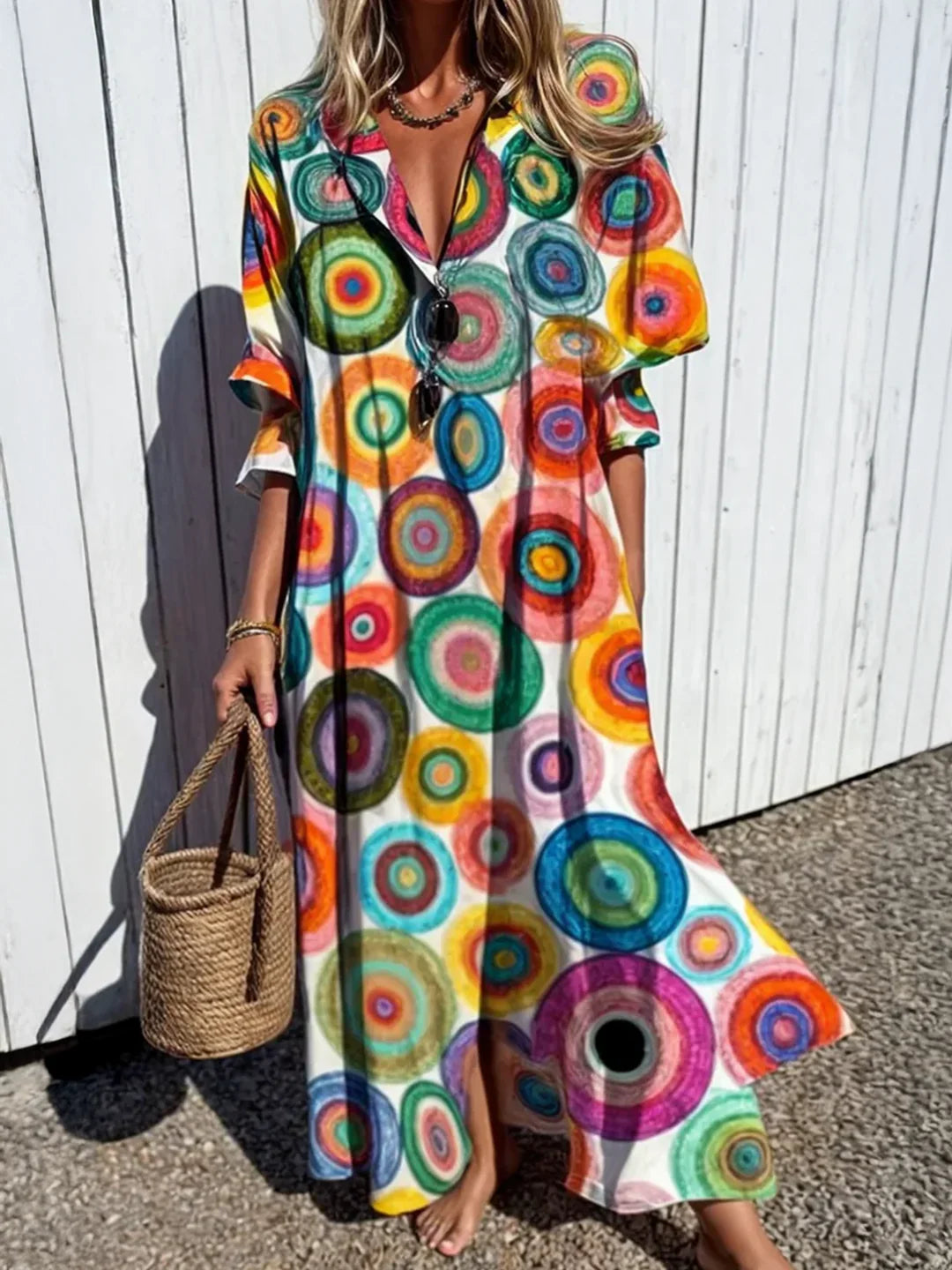 Ava - Flowy boho dress