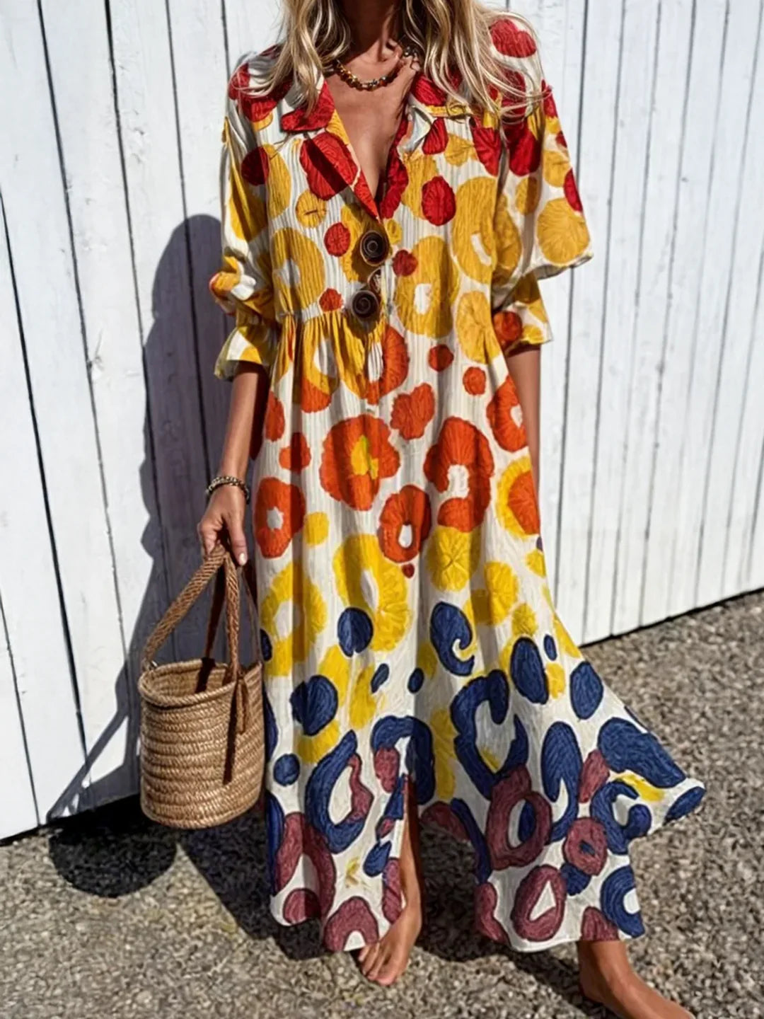 Ava - Flowy boho dress