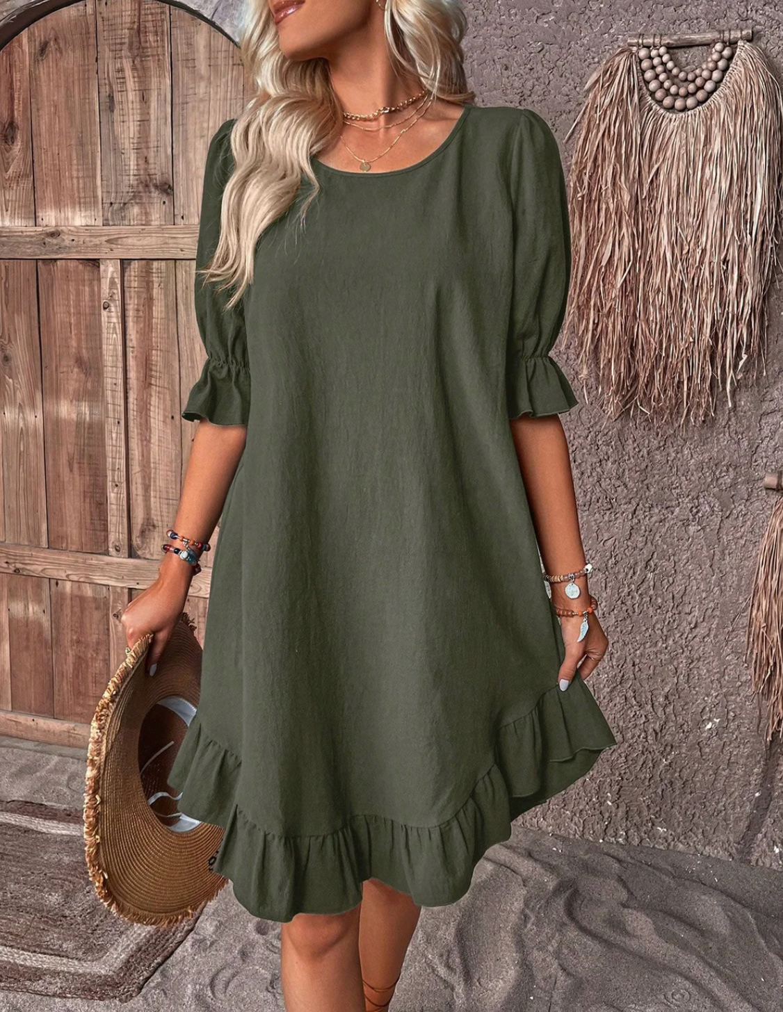 Oona - Tummy Covering Summer Dress