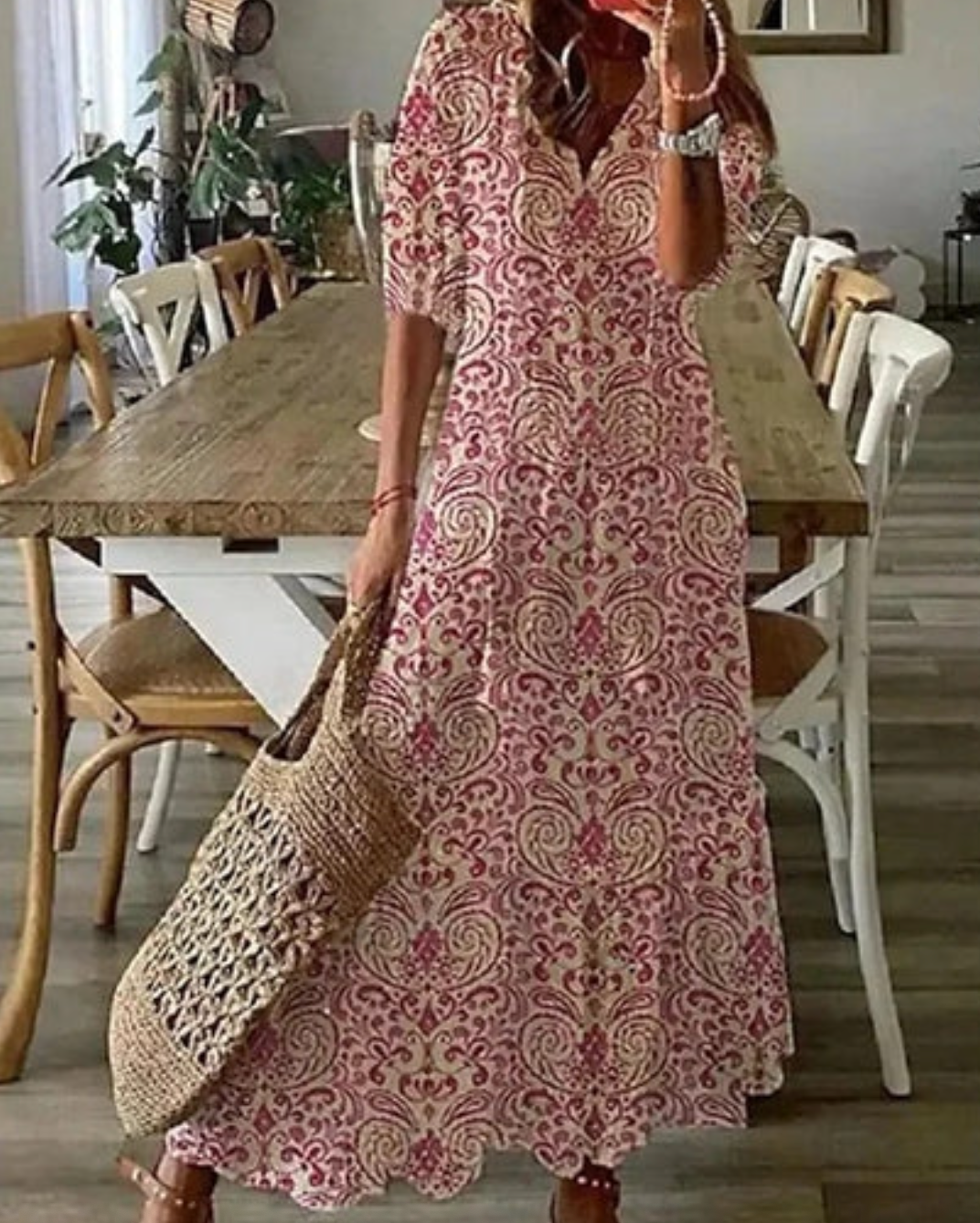 Alira - Boho Tummy Coverage Dress
