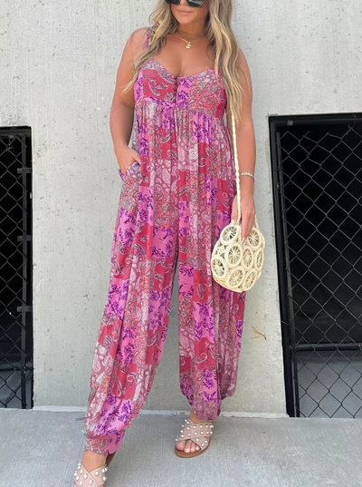 Bohdi - Boho balloon pant jumpsuit