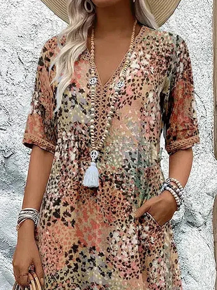 Denali - Vibrant Midi Dress
