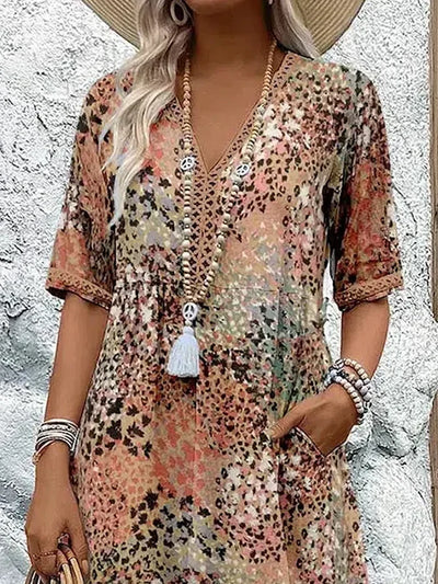 Denali - Vibrant Midi Dress