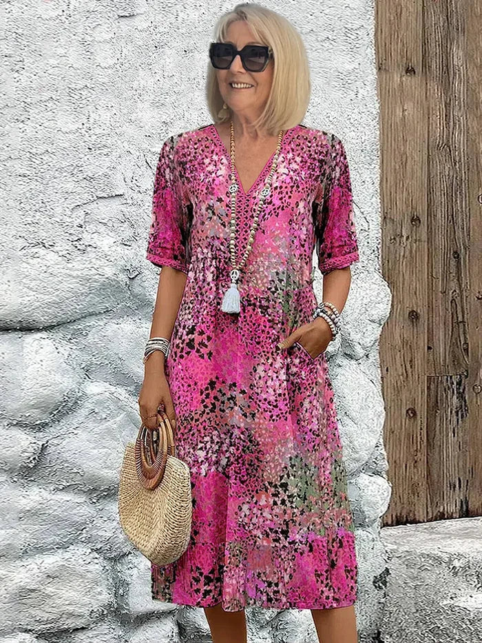 Denali - Vibrant Midi Dress