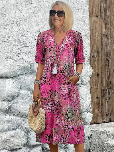 Denali - Vibrant Midi Dress