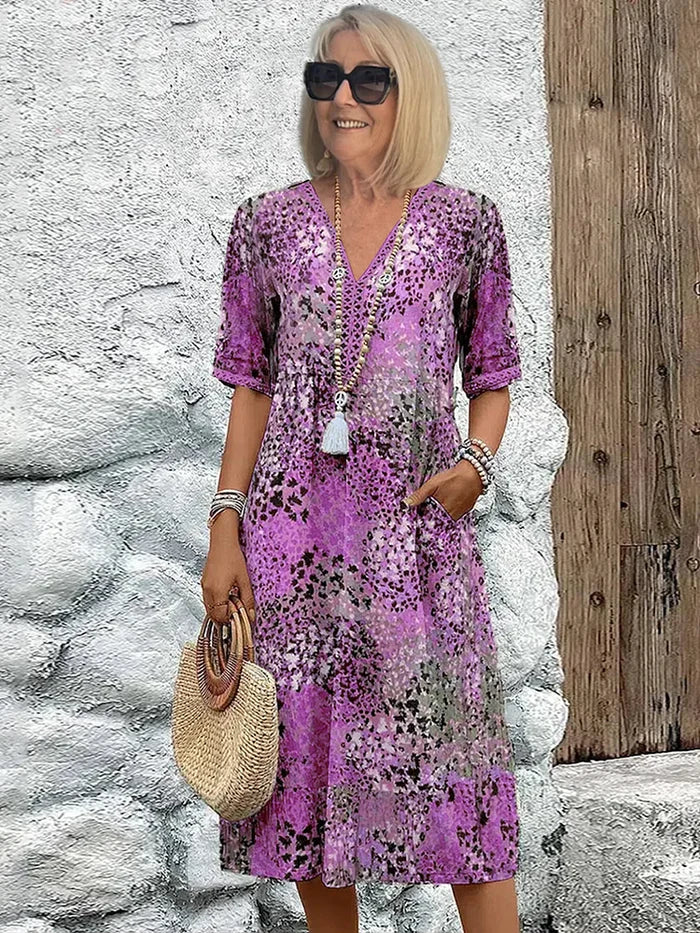 Denali - Vibrant Midi Dress