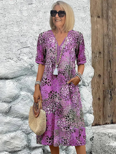 Denali - Vibrant Midi Dress