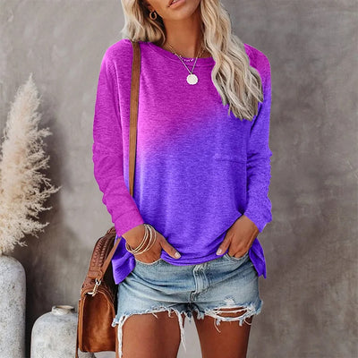 Odessa - Tie-dye long sleeve top