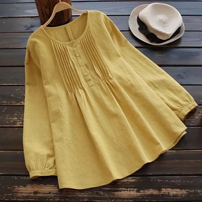 Elowen - Loose cotton blouse
