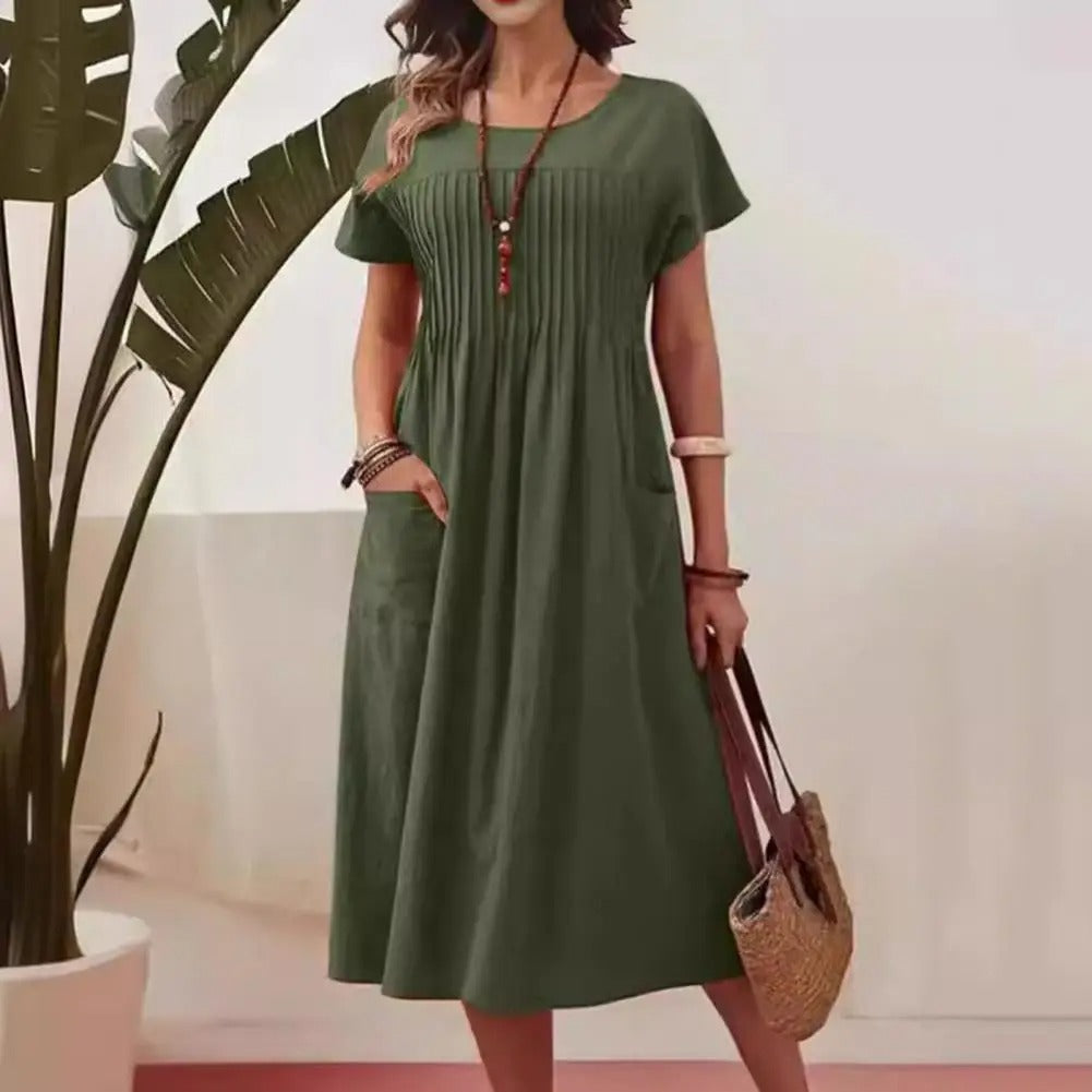 Elara - Cotton maxi dress