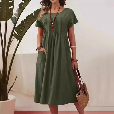 Elara - Cotton maxi dress