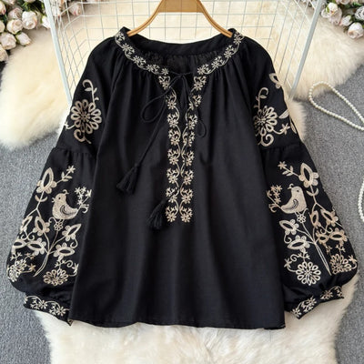 Una | Boho blouse