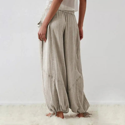 Ivey - Linen harem pants