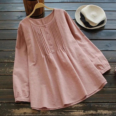Elowen - Loose cotton blouse