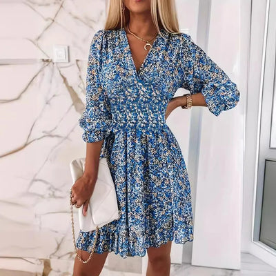 Aria - Ruffle flower dress