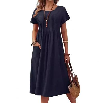 Elara - Cotton maxi dress
