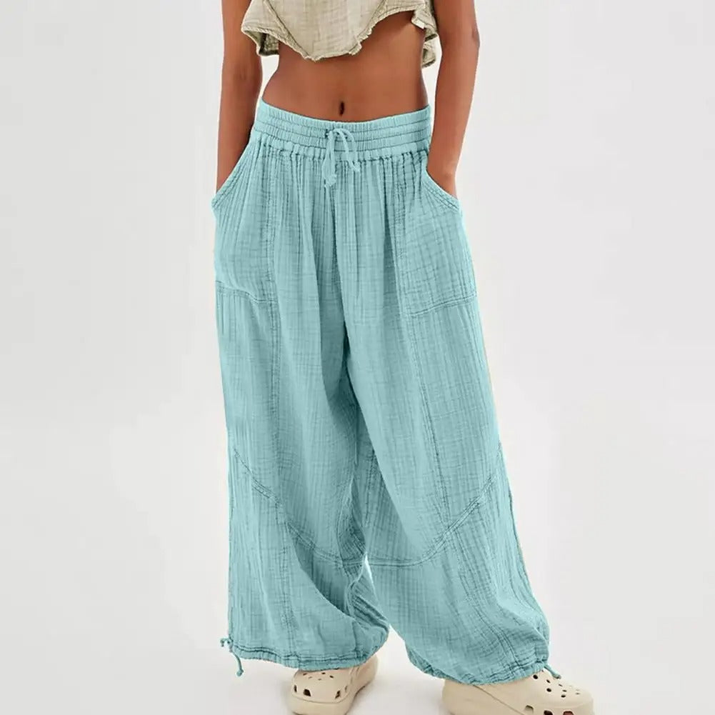 Ivey - Linen harem pants