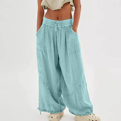 Ivey - Linen harem pants