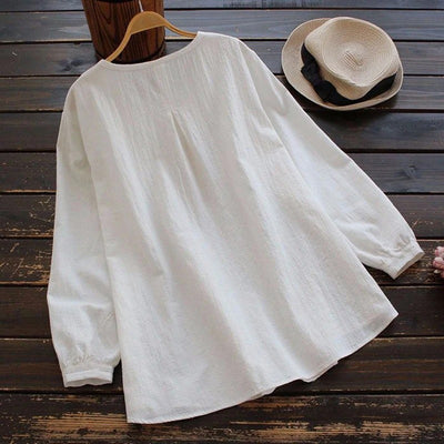 Elowen - Loose cotton blouse