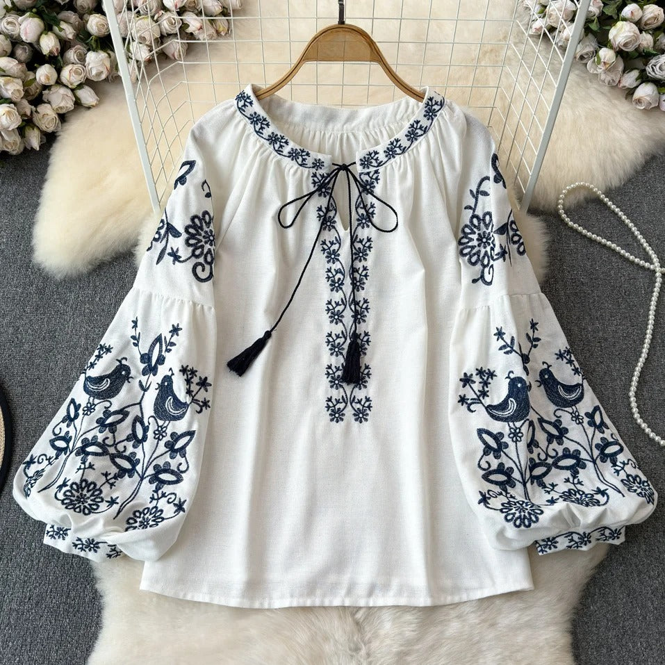 Una | Boho blouse