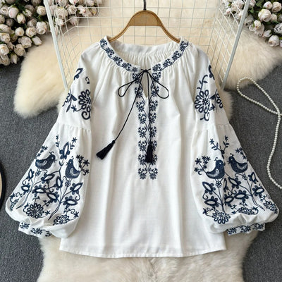 Una | Boho blouse
