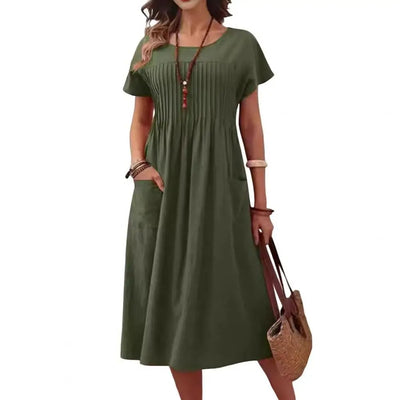 Elara - Cotton maxi dress