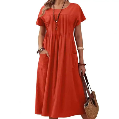 Elara - Cotton maxi dress