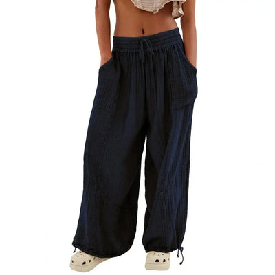 Ivey - Linen harem pants