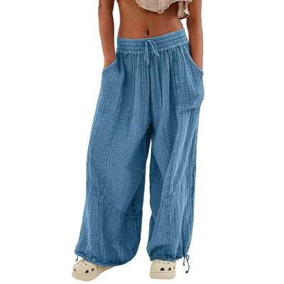 Ivey - Linen harem pants